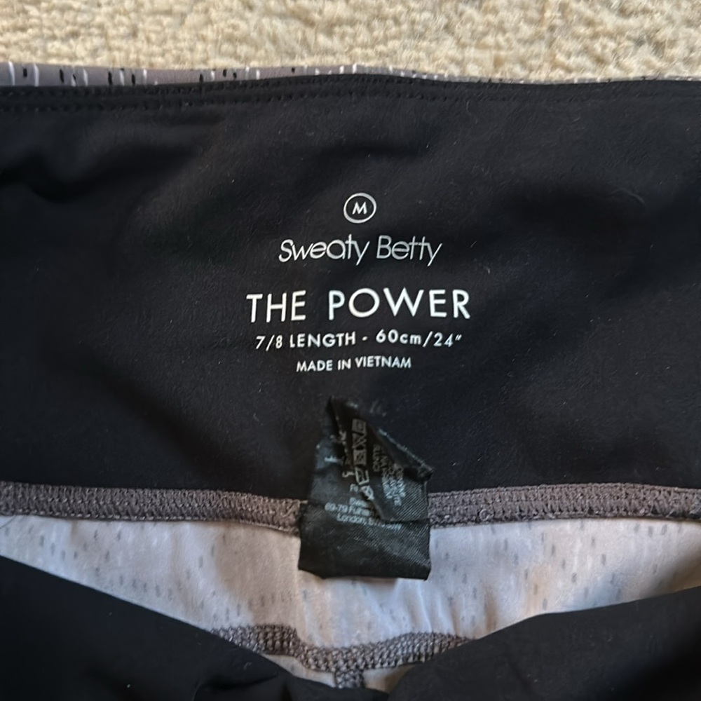 Bundle of 2 Sweaty Betty power 7/8 length leggings - M - Picture 5 of 5